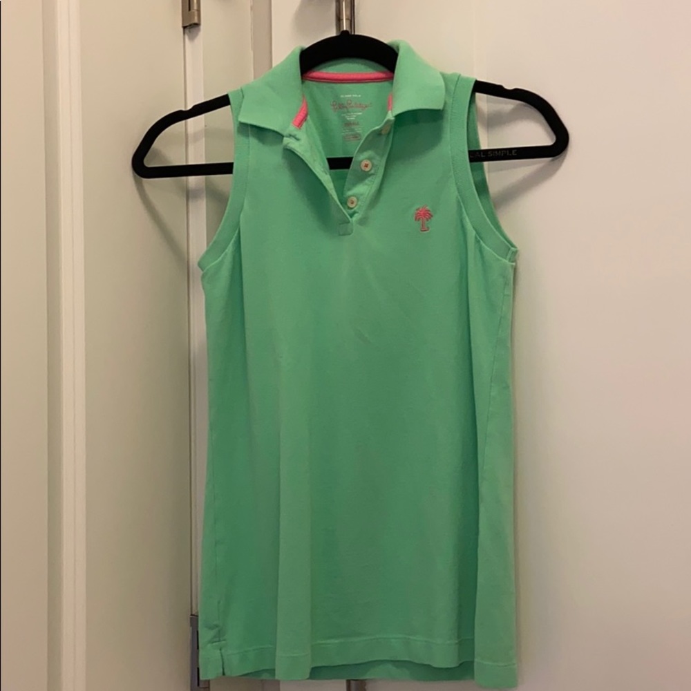 Lilly Pulitzer Sleeveless Polo